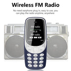 SERVO Q3308 PRO 3 SIM Standby Mini Mobile Phone ryshop