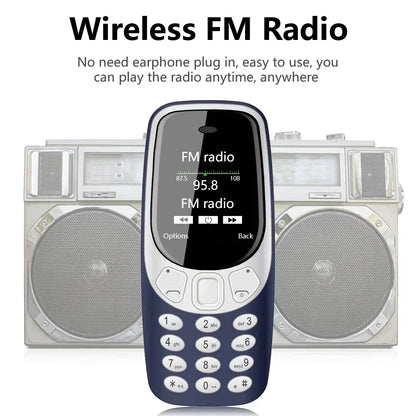 SERVO Q3308 PRO 3 SIM Standby Mini Mobile Phone ryshop