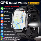 2025 New SmartWatch Men Military Outdoor GPS Sport Watch ryshop