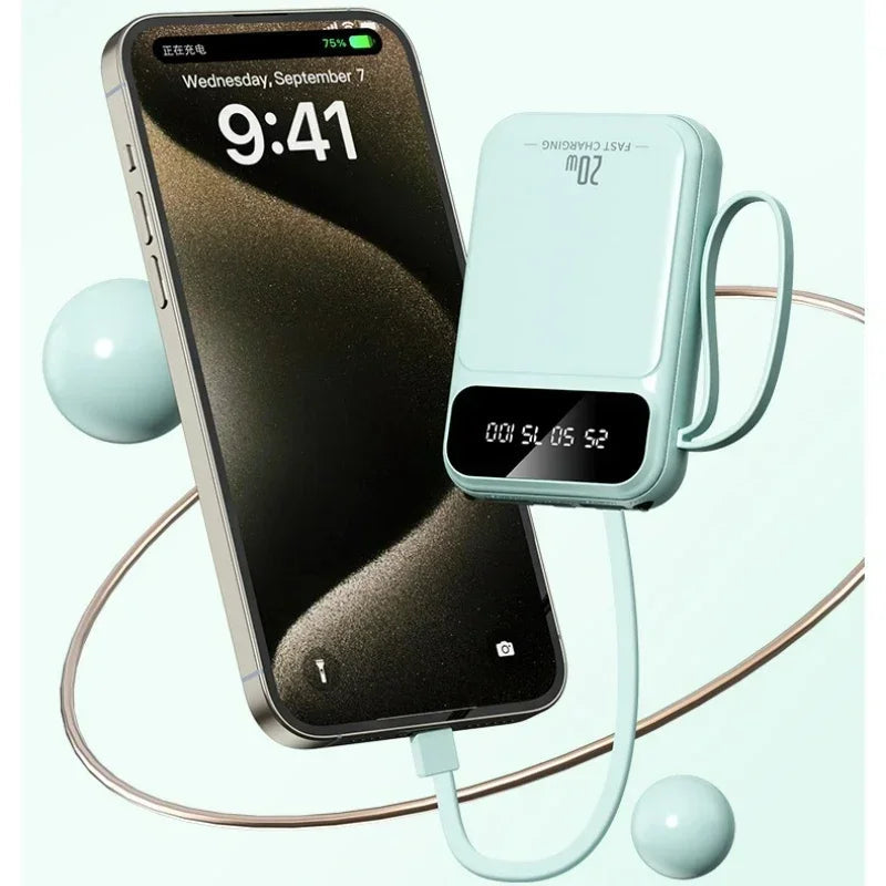 BMAD 20000mAh High Capacity Power Bank with 4 in 1 Cable ryshop