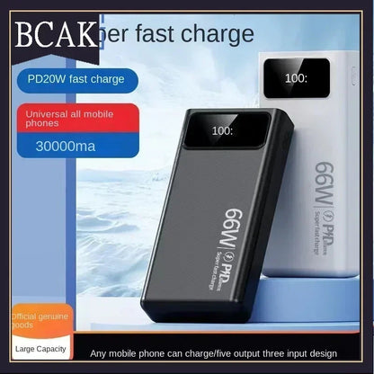 BCAK 80000mAh Outdoor Large-Capacity Charging Treasure ryshop
