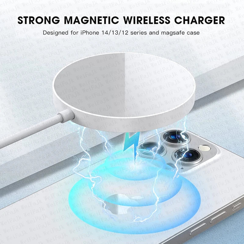 Apple Magsafes Wireless Charger for iPhone 14, 13, 12, 11, 15, 16 Pro Max Mini X XS XR Plus ryshop