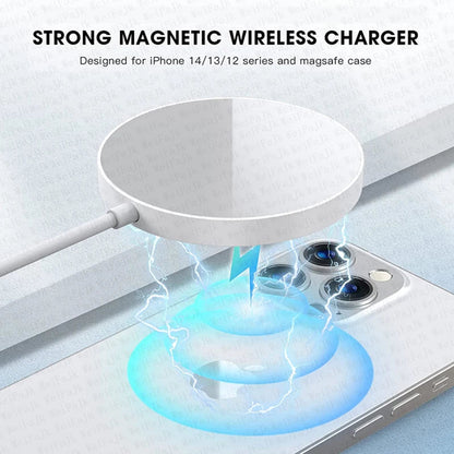 Apple Magsafes Wireless Charger for iPhone 14, 13, 12, 11, 15, 16 Pro Max Mini X XS XR Plus ryshop