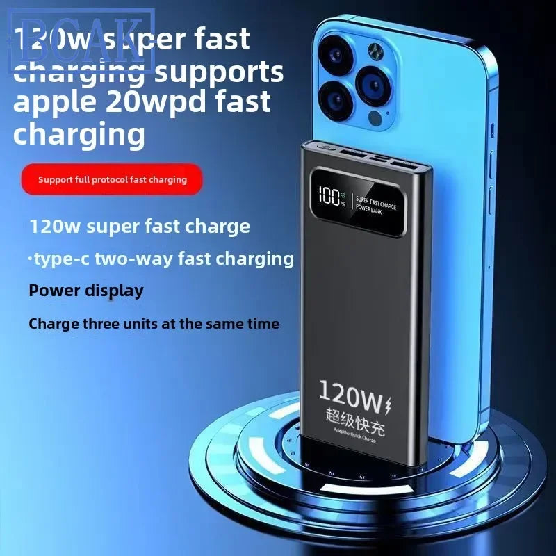 SUYIJIA New Style BCAK 120W Power Bank 20000mAh ryshop