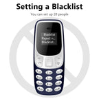 SERVO BM10 Mini Mobile Phone with Bluetooth Earphone Voice Dialer ryshop