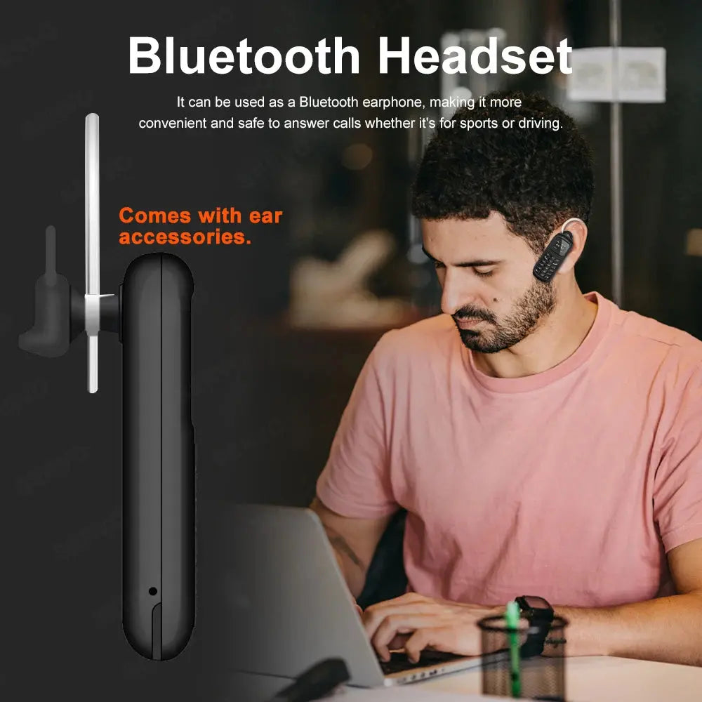 Unlocked Mini Mobile Phone Bluetooth Earphone Voice Changer Dialer ryshop