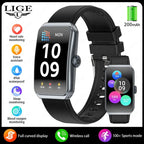 LIGE 2025 New 1.47" HD Curved Screen Smartwatch Men Women Bluetooth Call AI Voice Fitness Tracker Smart Watch For Android IOS ryshop