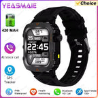 2025 New SmartWatch Men Military Outdoor GPS Sport Watch ryshop