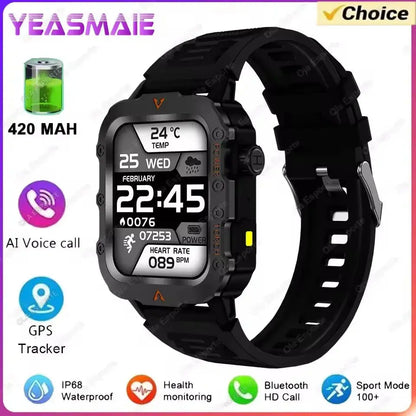 2025 New SmartWatch Men Military Outdoor GPS Sport Watch ryshop