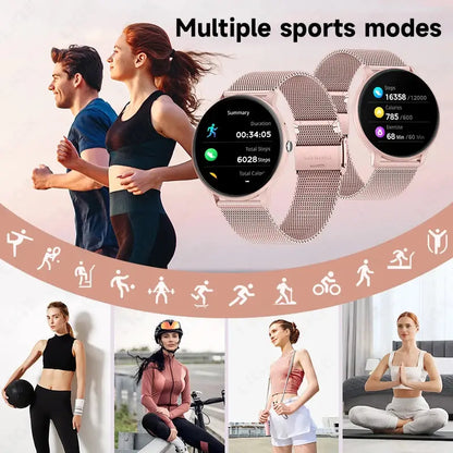 LIGE New 1.39" Watch Smart Watch 2025 New Women Men Bluetooth Call BT Music Wireless Charging Smartwatch Heart Rate Blood Oxygen