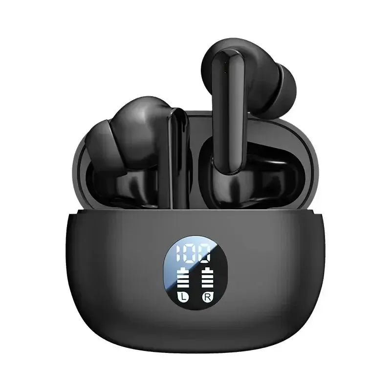 EOENKK TWS Bluetooth 5.3 Wireless Earbuds with Mic and LED Power Display ryshop
