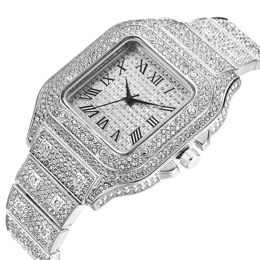 Luxury Diamond Unisex Bracelet Watch ryshop