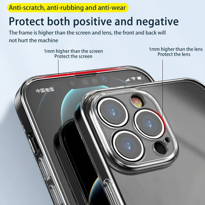 Clear Phone Case for iPhone 16, 15, 14, 13, 12, 11 Pro Max ryshop