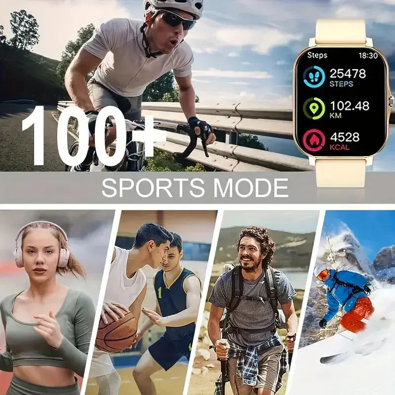 LAXASFIT 2025 Smart Watch with HD Display and Sport Modes ryshop