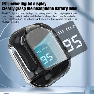 Tebaurry True Wireless Bluetooth Earbuds - Stereo Sports In-Ear Headphones ryshop