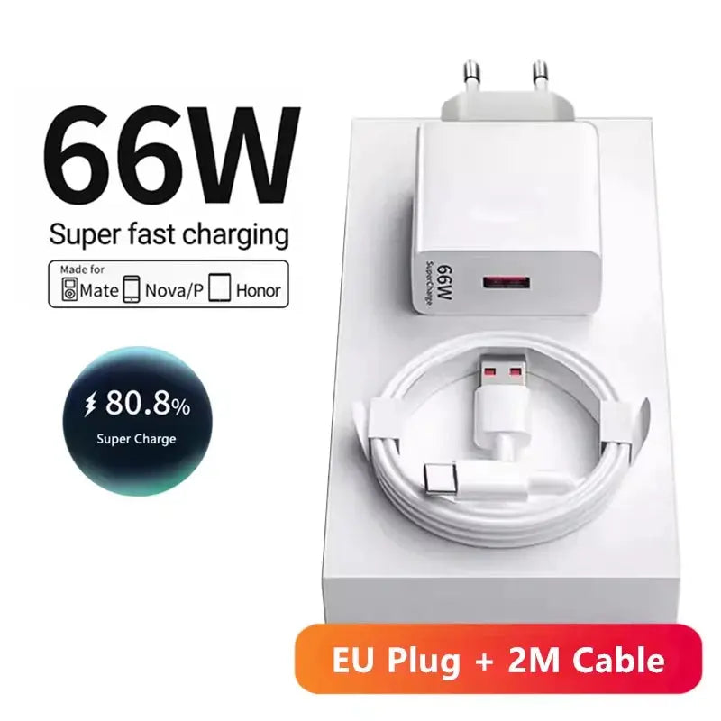 Maerknon 66W Super Fast USB Charger with Type-C Cable ryshop