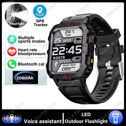 2025 Smartwatch Men Bluetooth Call Health Monitor ryshop