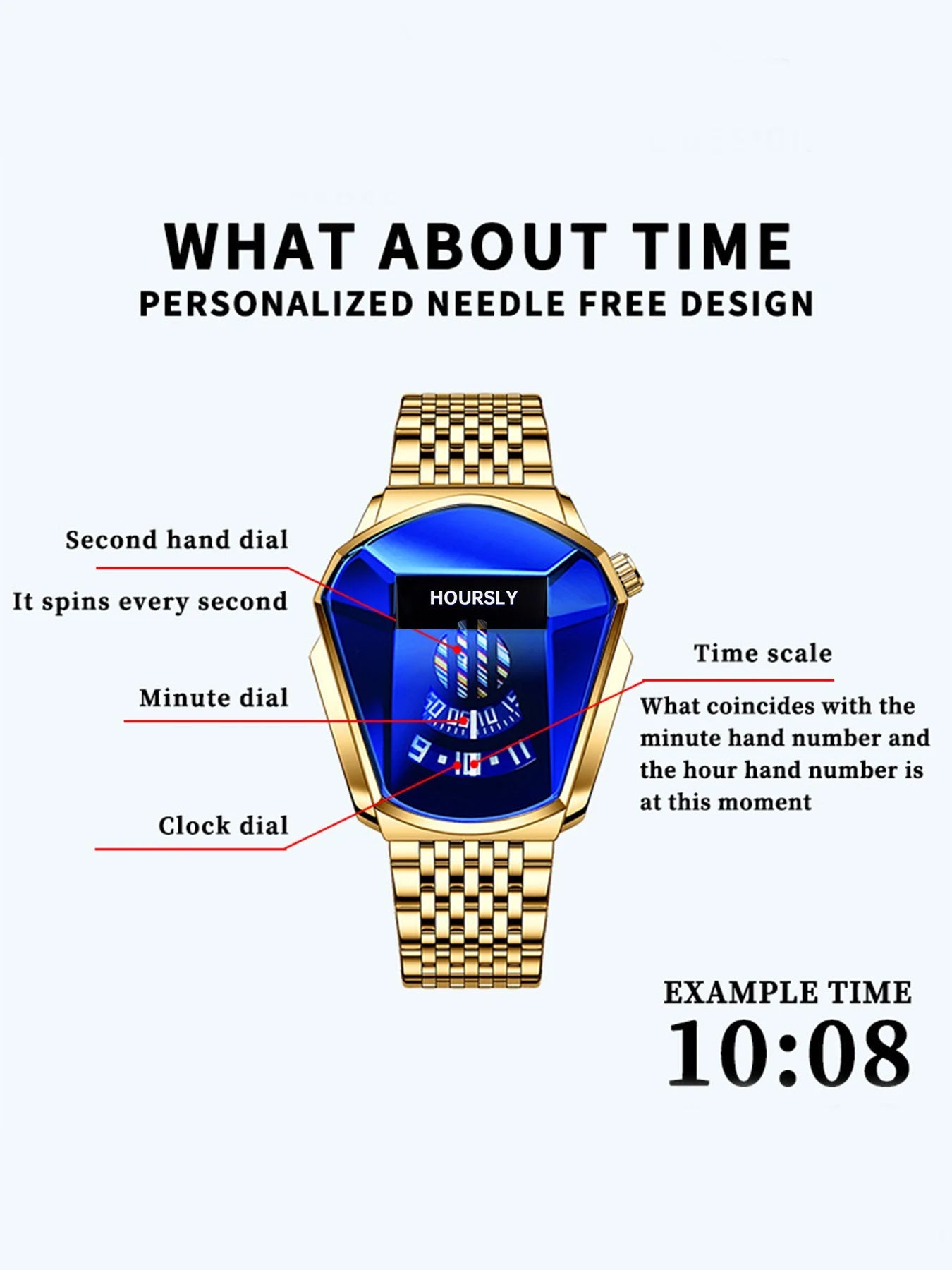 Men's New Trend Motorcycle Personality Waterproof Quartz Watch ryshop