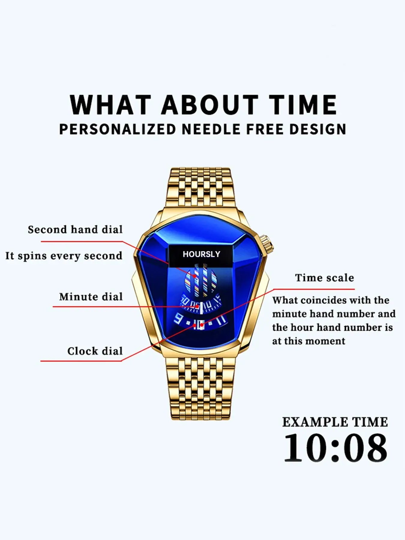 Men's New Trend Motorcycle Personality Waterproof Quartz Watch ryshop