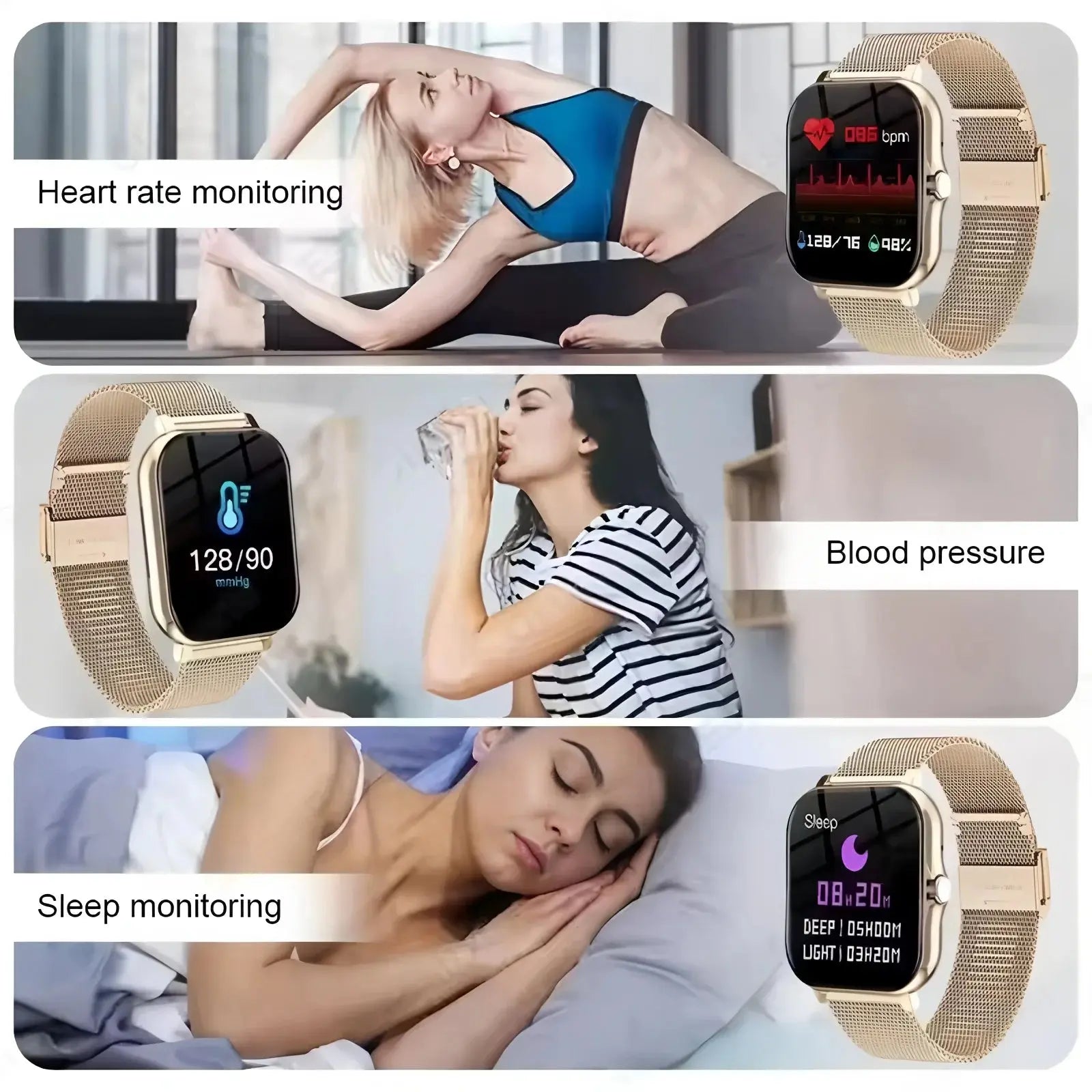 Ola Esporte SmartWatch - Fitness Tracker with GPS and Heart Rate Monitor ryshop