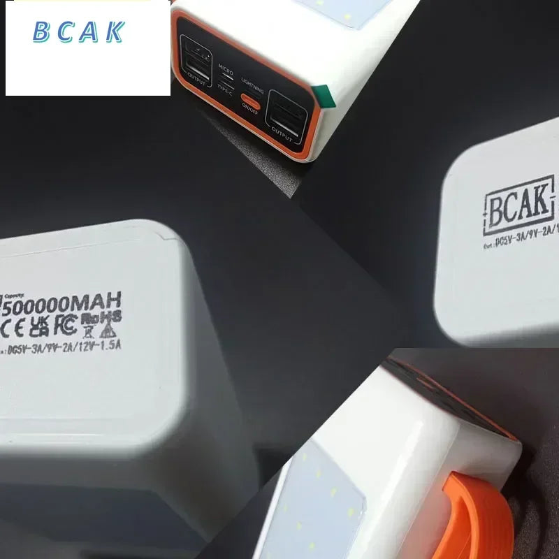 BCAK Upgraded Super Power Bank - 50mAh & 30mAh Fast Charging ryshop