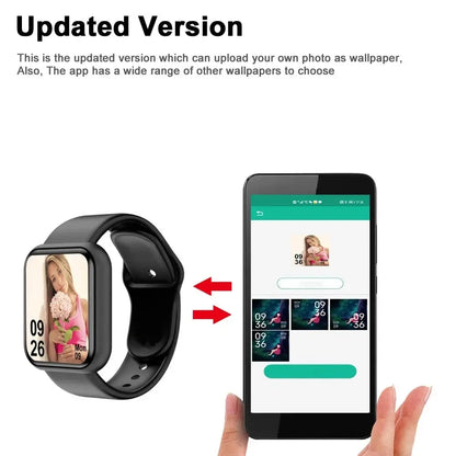 CHAONB Smart Watch for Fitness Monitoring and Music Control ryshop