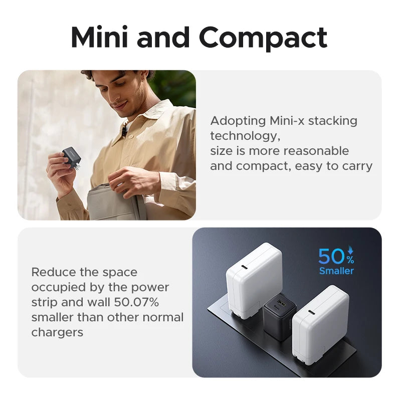 UGREEN 20W GaN Charger PD3.0 Mini USB C Phone Charger ryshop