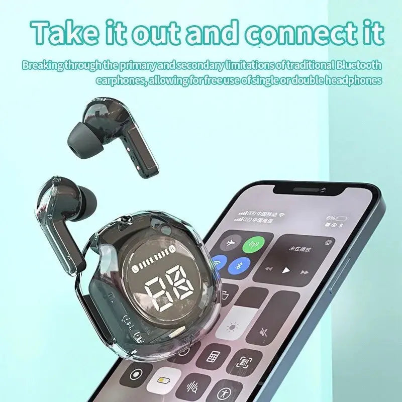 T8 PRO TWS Bluetooth Earbuds with LED Display ryshop