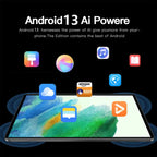BDF 10.1 Inch Android Tablet PC - Octa Core, Dual SIM, 3G Calling ryshop