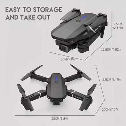 XMSJ Professional Drone E88 4K HD Camera RC Quadrotor ryshop