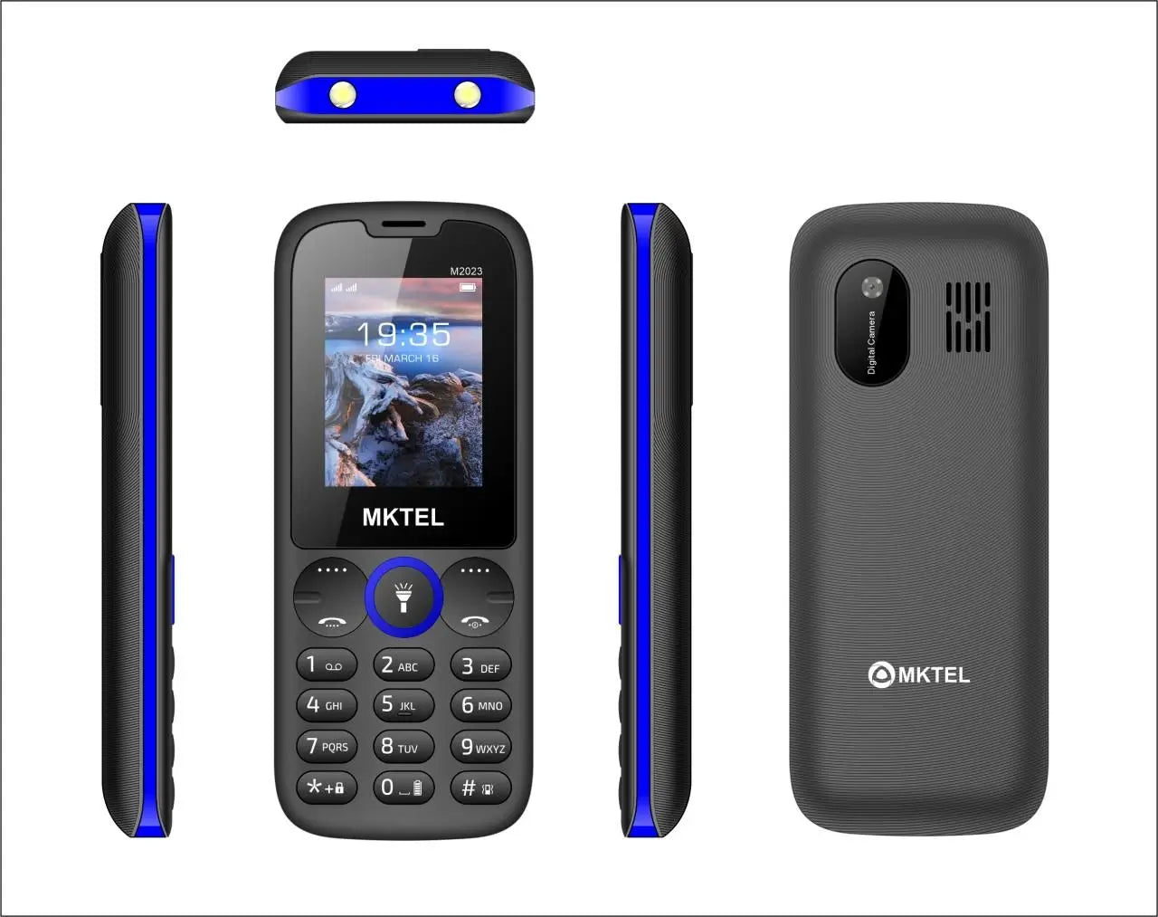 MKTEL M2023 Feature Phone - Ideal for Seniors ryshop