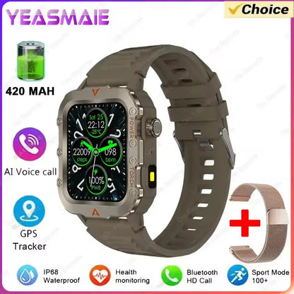 2025 New SmartWatch Men Military Outdoor GPS Sport Watch ryshop