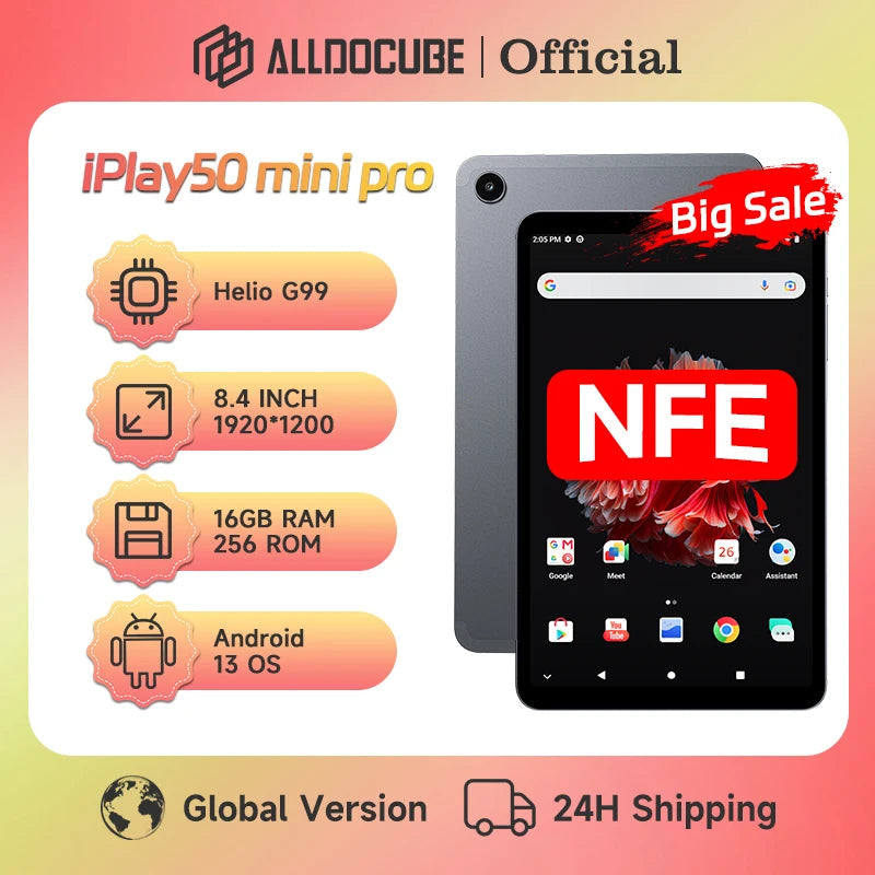 ALLDOCUBE iPlay50 Mini Pro Tablet 8.4 Inch - Power Meets Portability ryshop