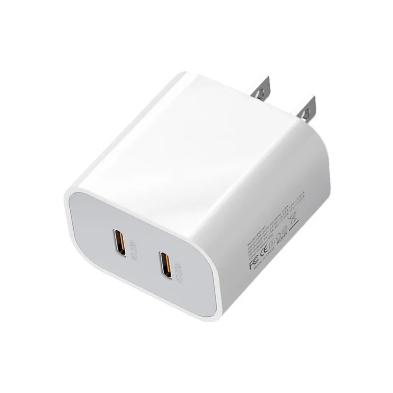 EOENKK USB C Charger Block Dual Port Fast Charging Travel Plug ryshop