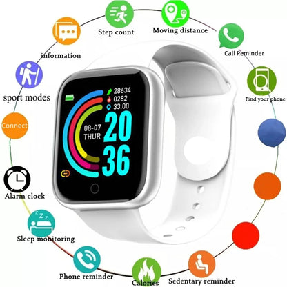 CHAONB Smartwatch for Men and Women - Fitness Monitor Bracelet ryshop
