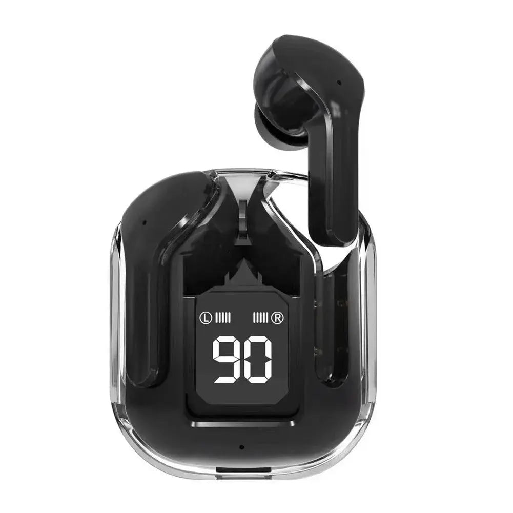 Bluetooth-Compatible Noise Canceling Translucent Earphones ryshop