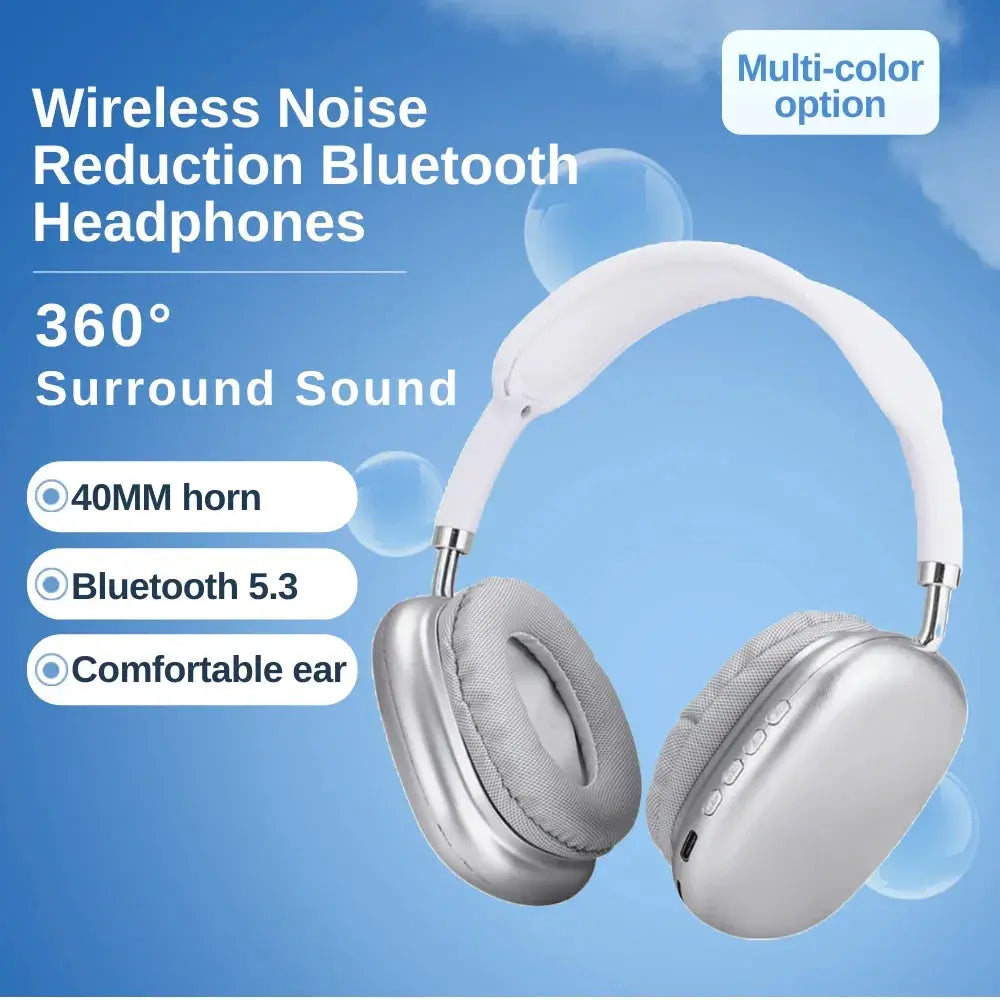P9 Pro Air Max 5.1 Wireless Bluetooth Headphones ryshop