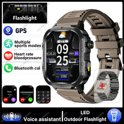 2025 Smartwatch Men Bluetooth Call Health Monitor ryshop