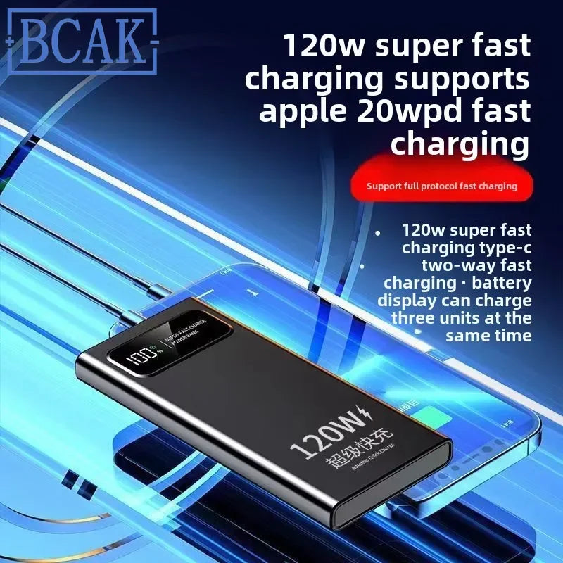 SUYIJIA New Style BCAK 120W Power Bank 20000mAh ryshop