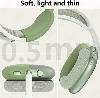 3 in 1 Soft Washable Headband Silicone Cover for AirPods Max 2021 ryshop