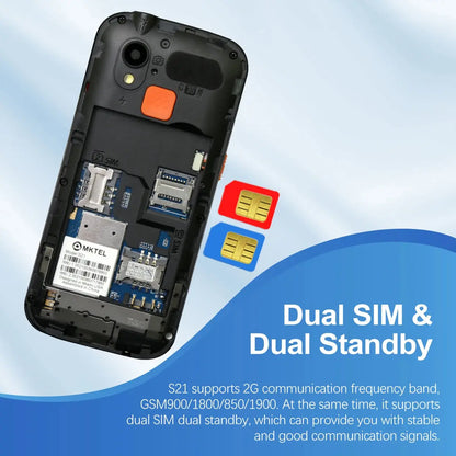 MKTEL S21 Feature Phone - Dual SIM with 800mAh Battery ryshop