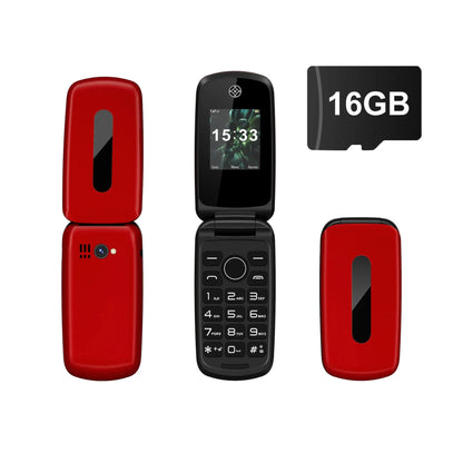 SERVO F4 Foldable Mobile Phone - Dual SIM with Call Recording ryshop