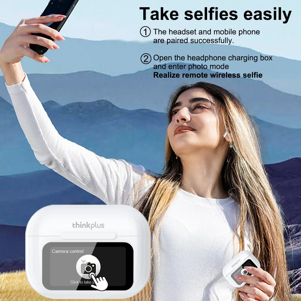 Thinkplus Wireless Bluetooth Earphones with ANC Noise Reduction ryshop