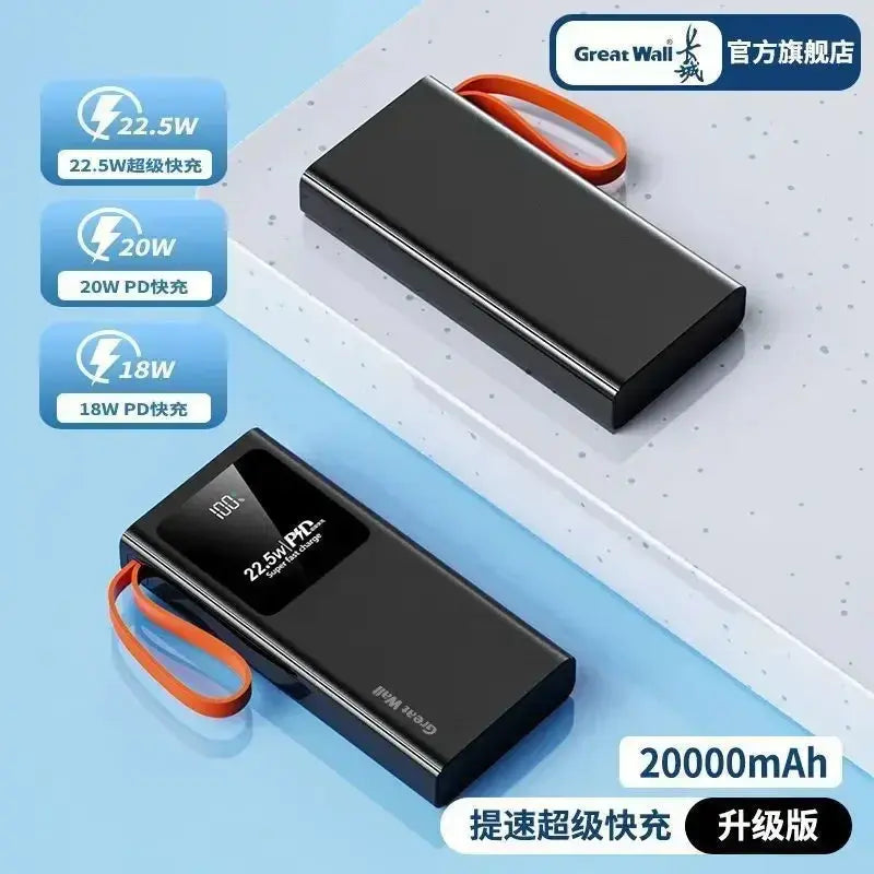 BCAK 20000mAh Two-way Fast Charging Outdoor Power Bank ryshop
