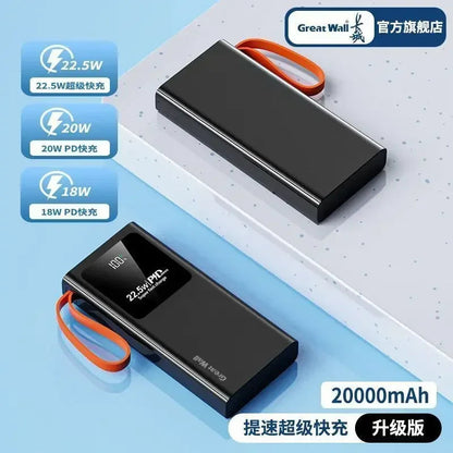 BCAK 20000mAh Two-way Fast Charging Outdoor Power Bank ryshop