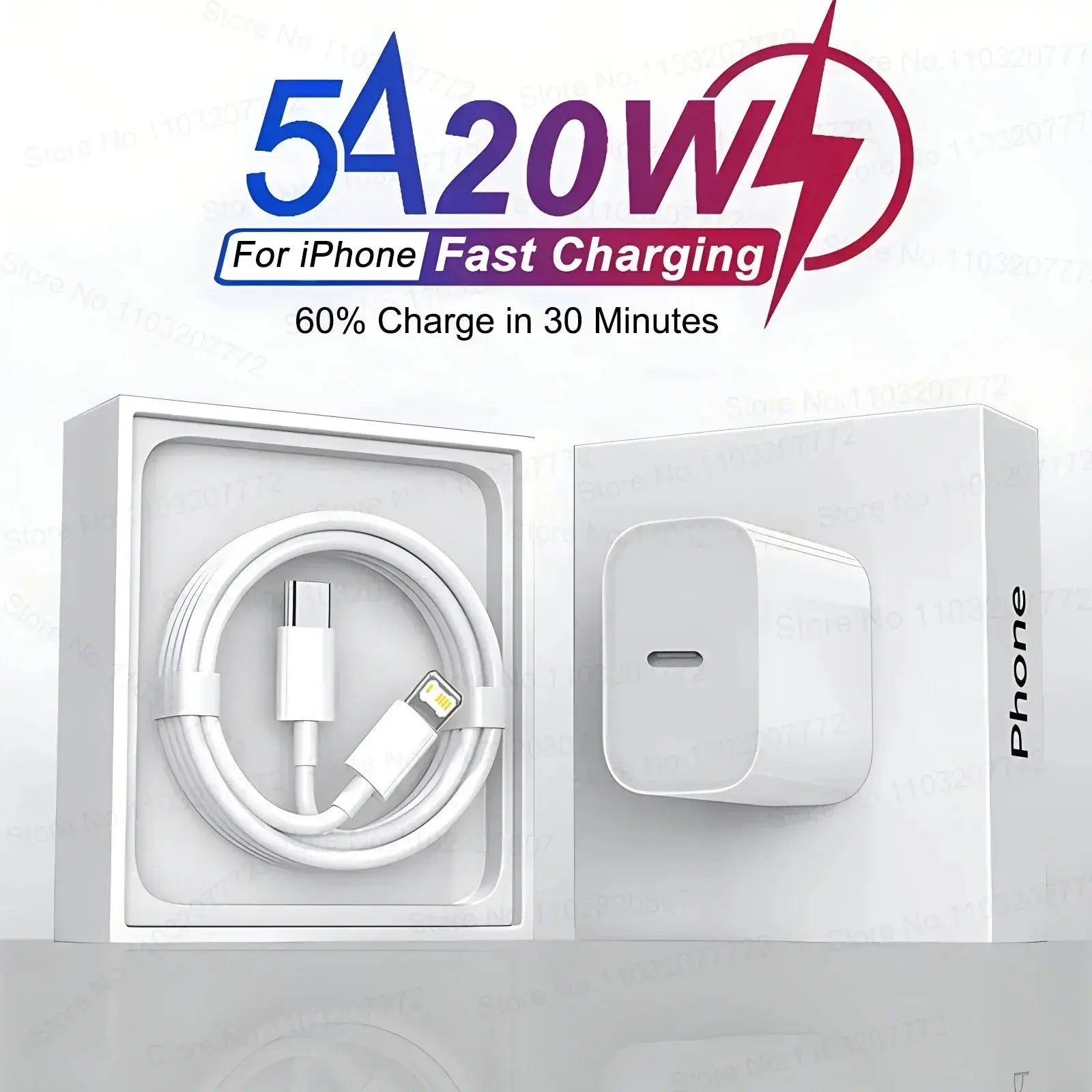 20W USB Type C Fast Charger for iPhone ryshop