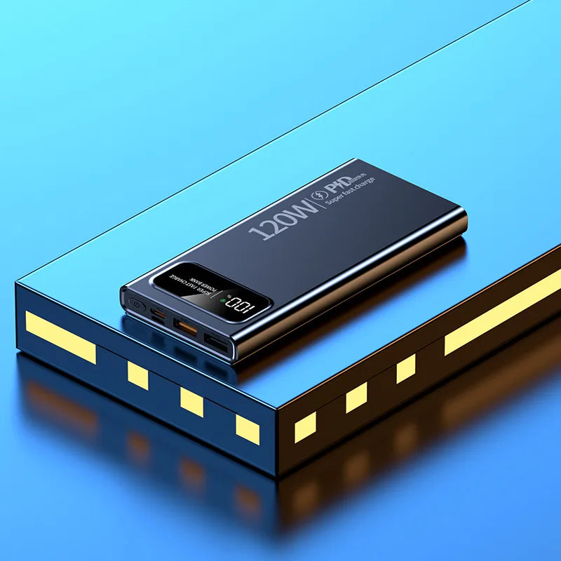 BCAK New 120W Power Bank 20000mAh Super Fast Charging ryshop
