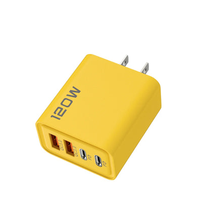 120W 4 Port USB Type C Charger - Fast Charging Adapter for All Devices ryshop
