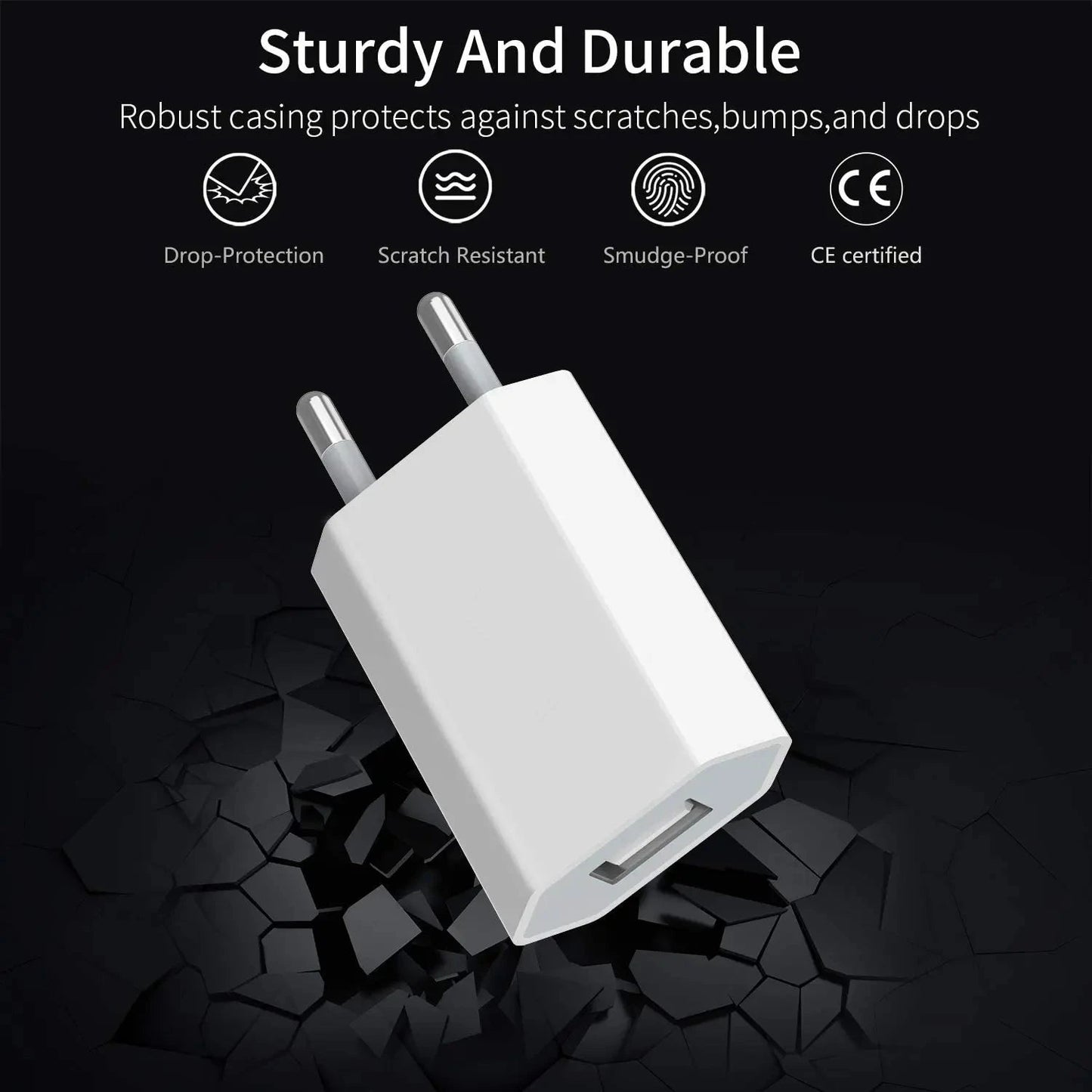 Fast Charging Original EU USB Charger for iPhone Models ryshop