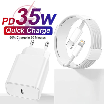 35W PD Fast Wall Charger for iPhone and More ryshop
